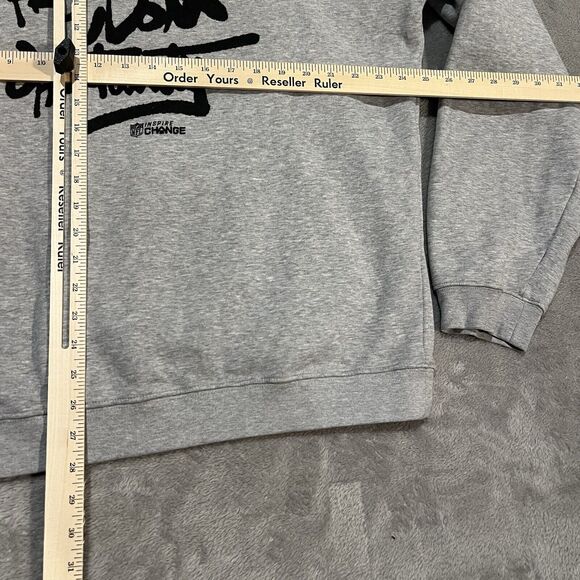 Jacksonville Jaguars Sweatshirt Mens XXL 2XL Grey Nike Player Worn On Field Team - Picture 11 of 11